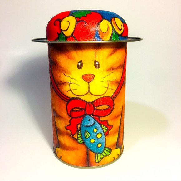 Cute Kitty Cat Tin - Picture 1 of 3